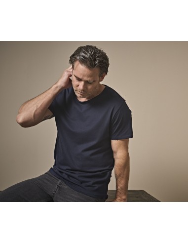 T-5060-Mens Raw-Edge Tee